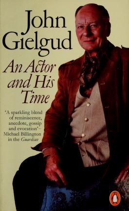 Cover of: Gielgud, an actor and his time by John Gielgud