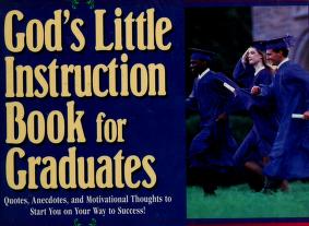 Cover of: God's little instruction book for graduates by 