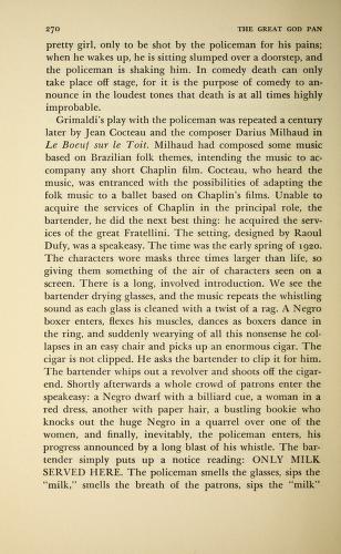 Thumbnail image of a page from The great god Pan; a biography of the tramp played by Charles Chaplin