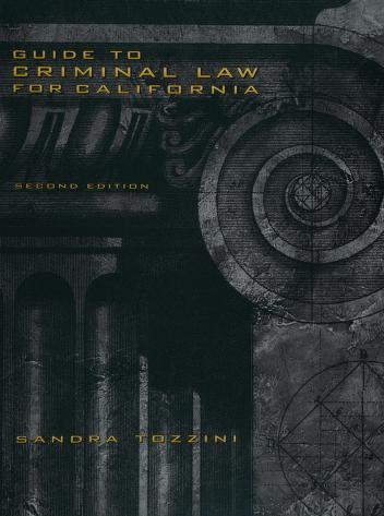 Cover of: Guide to Criminal Law for California by Joel Samaha