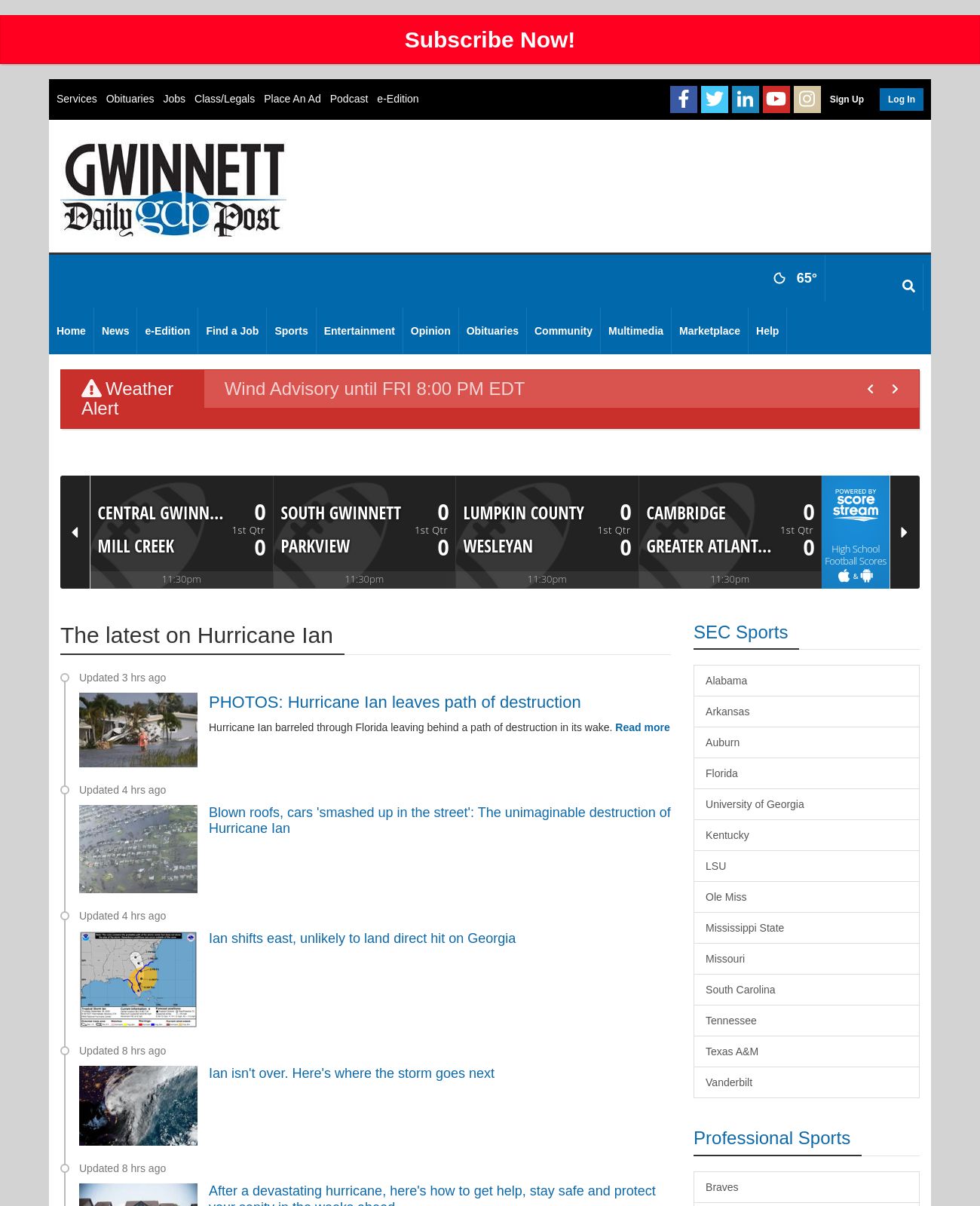Gwinnett Daily Post at 2022-09-29 20:01:58-04:00 local time