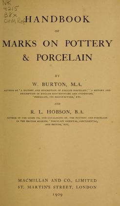 Cover of:  by William Burton
