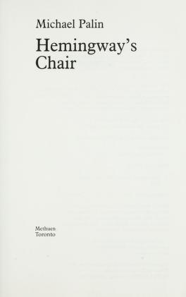 Cover of: Hemingway's chair by Michael Palin