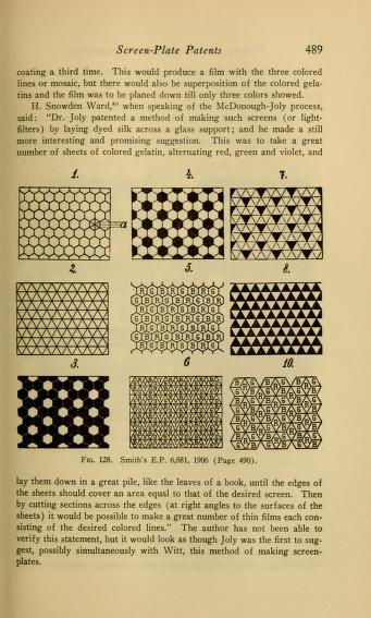 Thumbnail image of a page from The history of three-color photography
