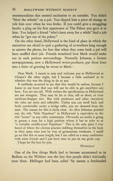 Thumbnail image of a page from Hollywood without make-up