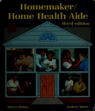 Cover of: Homemaker/home health aide by Helen Huber