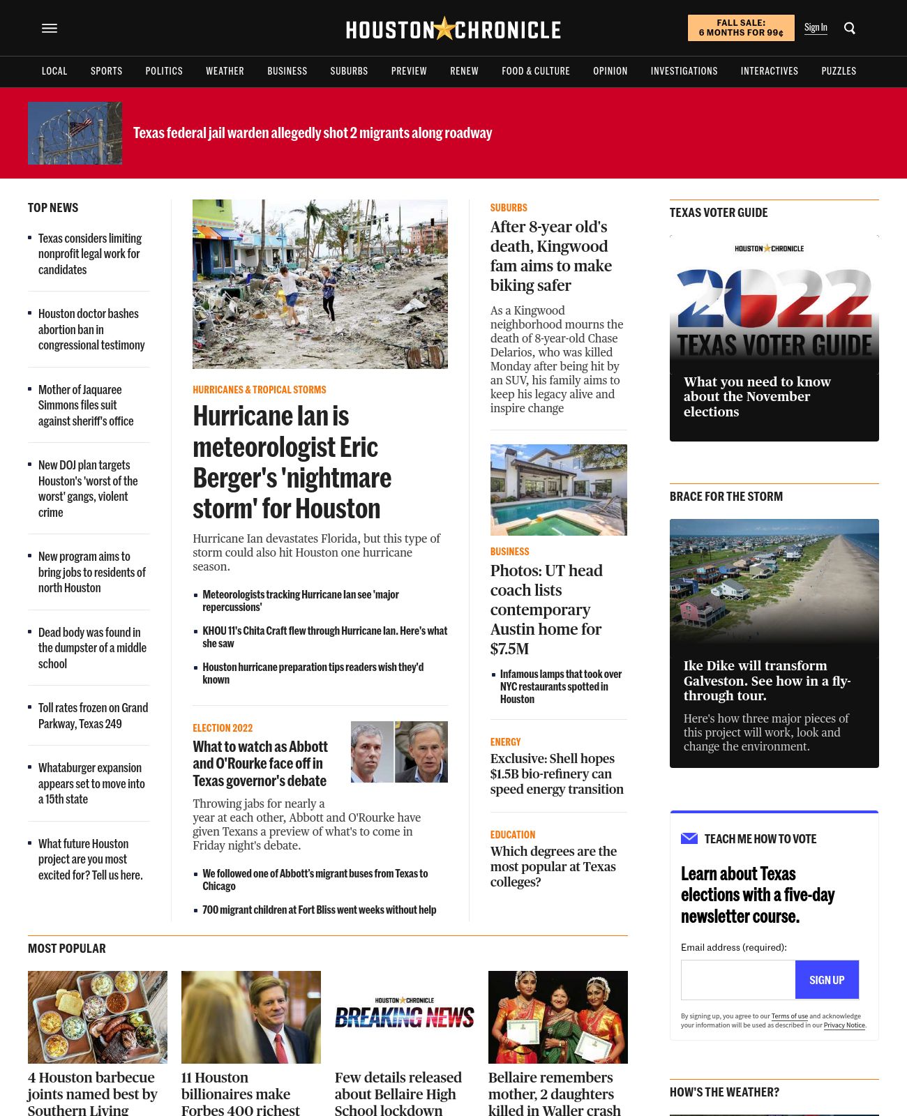 Houston Chronicle at 2022-09-29 20:33:56-05:00 local time