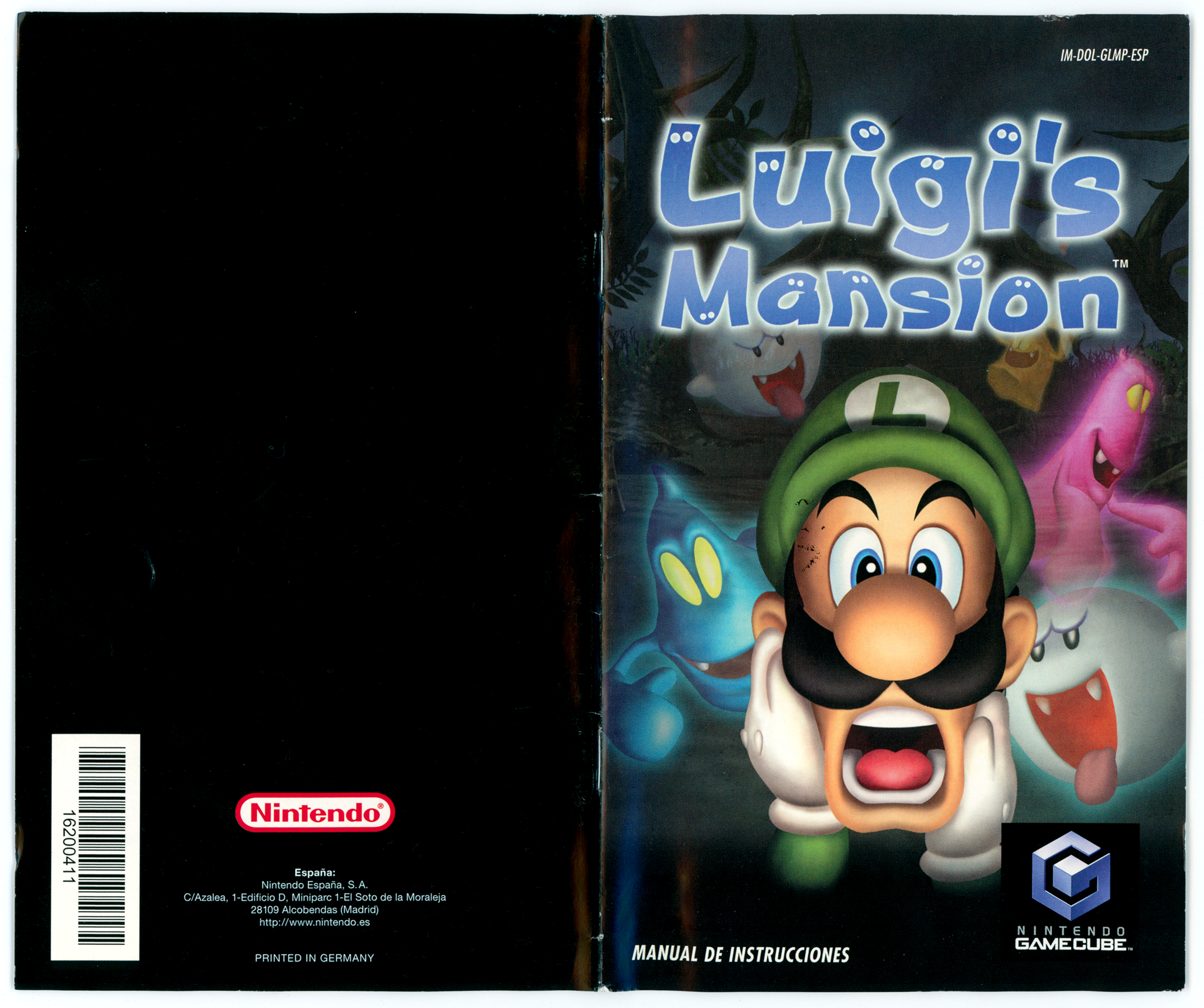 Luigi's Mansion - Manual (Spain) IM-DOL-GLMP-ESP 600dpi 24bit : Free  Download, Borrow, and Streaming : Internet Archive