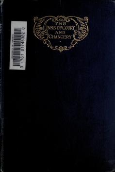 Cover of: The Inns of Court and Chancery by W. J. Loftie