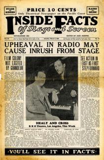 Thumbnail image of a page from Inside facts of stage and screen