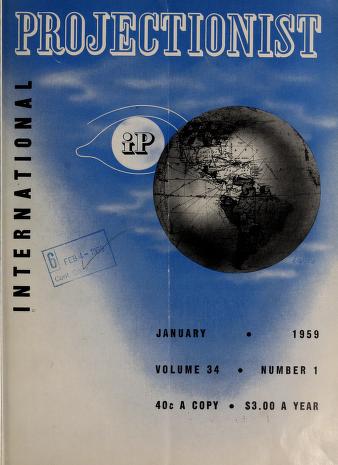 International projectionist (Jan 1959-Dec 1960)
