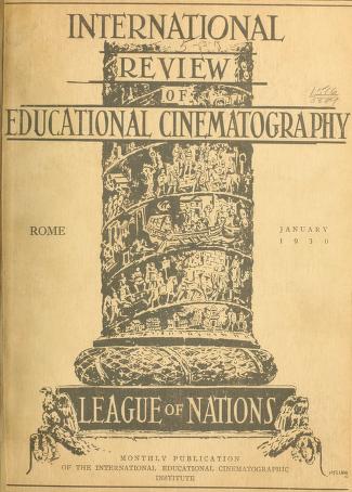 Thumbnail image of a page from International Review of Educational Cinematography