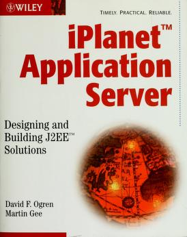 Cover of: IPlanet application server by David F. Ogren