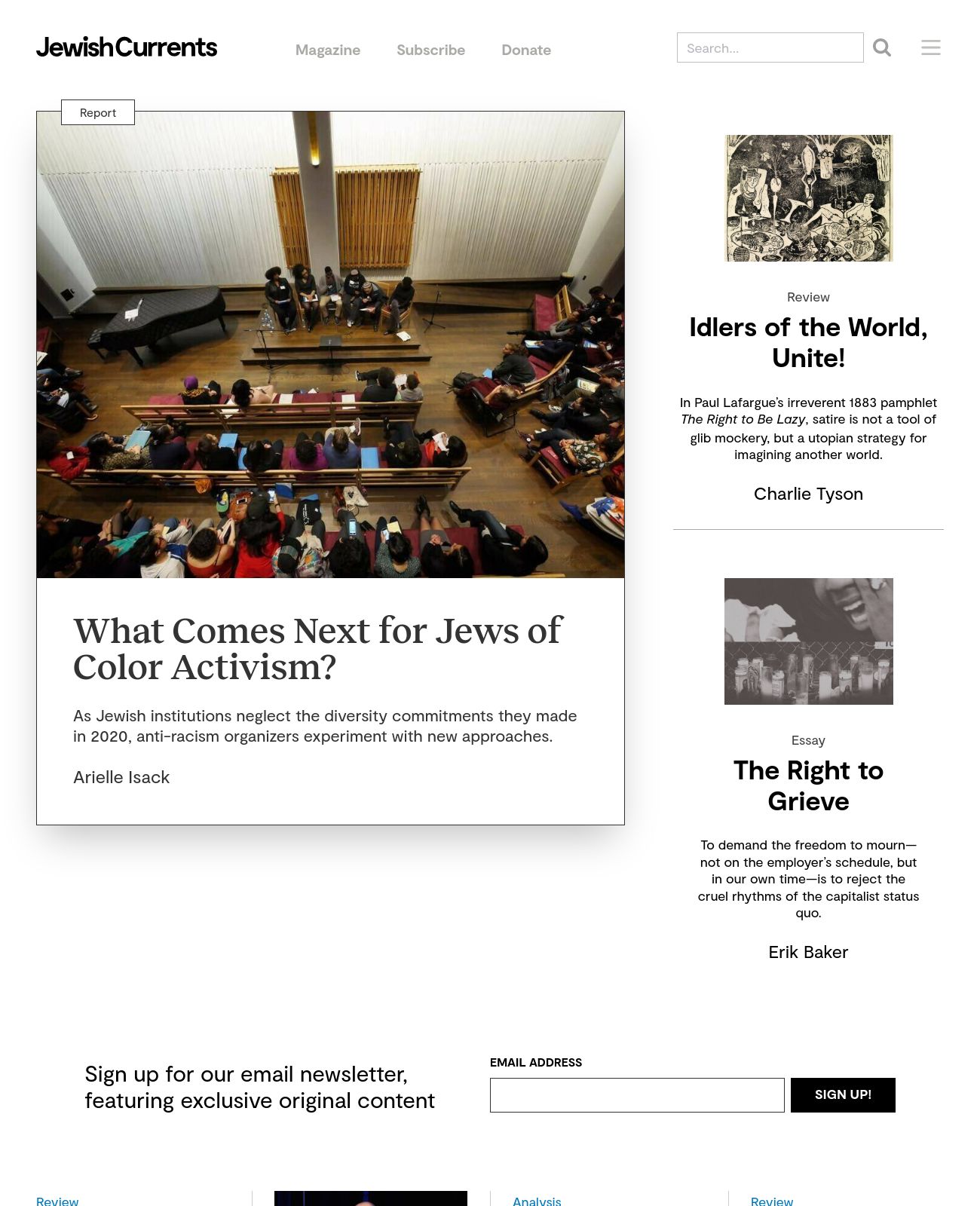 Jewish Currents at 2023-03-24 07:10:51-04:00 local time