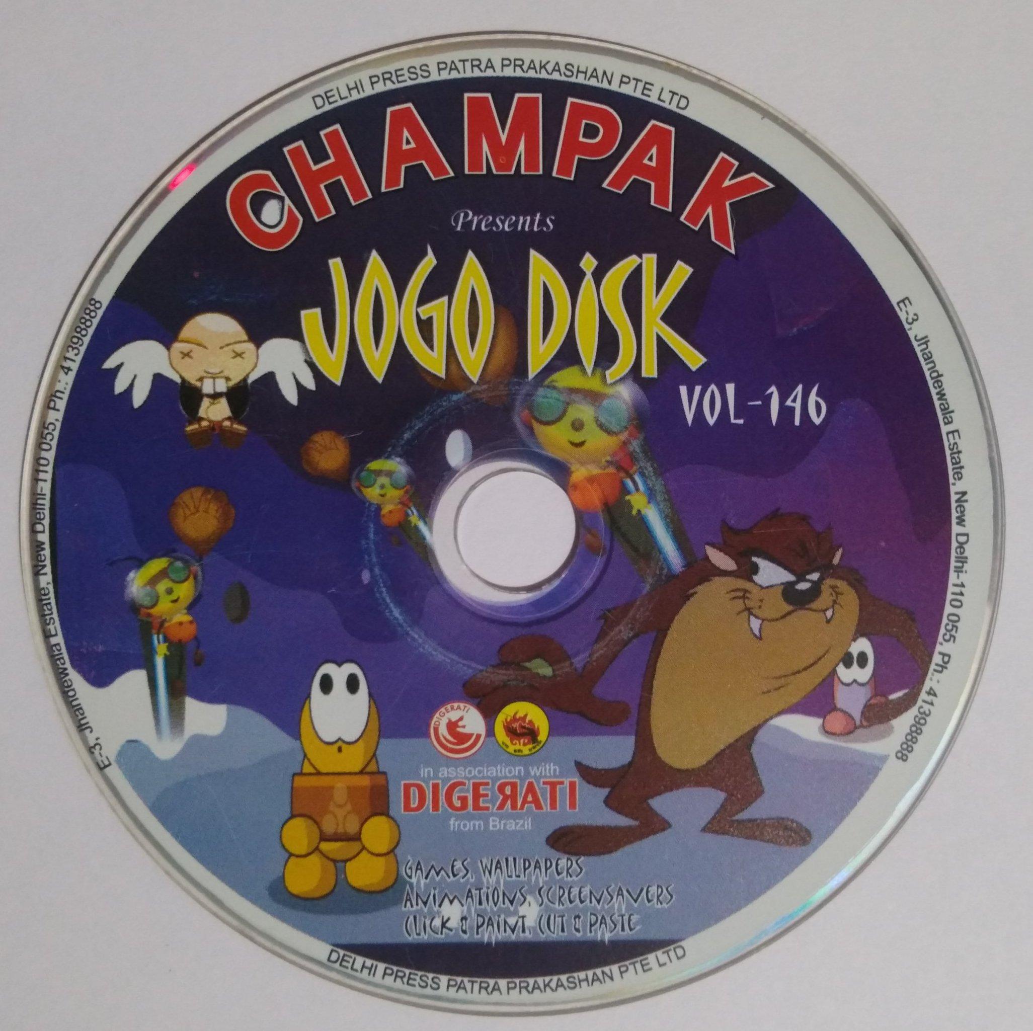 Champak/Digerati Jogo Disk Volume 132 : Free Download, Borrow, and  Streaming : Internet Archive