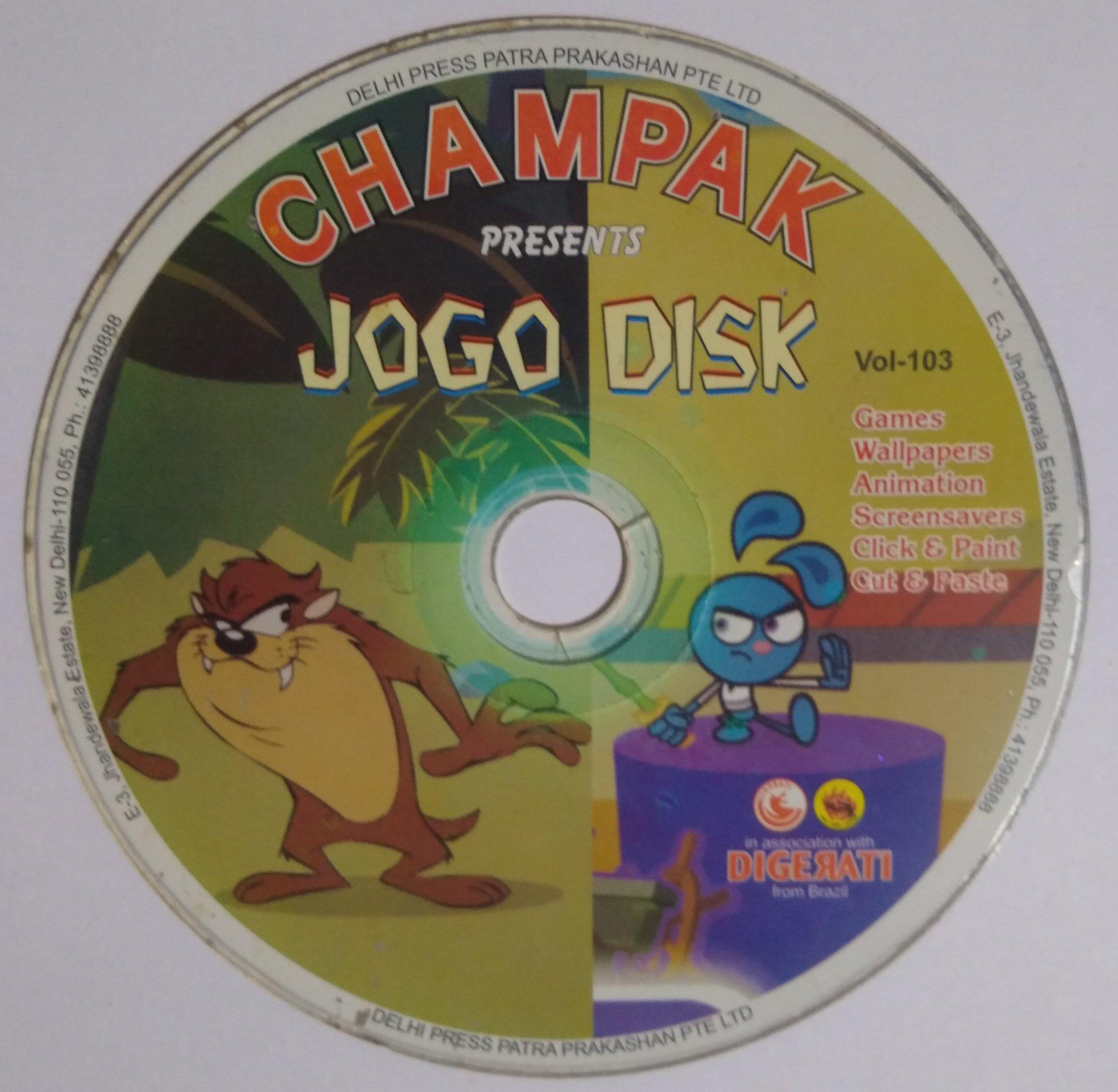 Champak/Digerati Jogo Disk Volume 146 : Free Download, Borrow, and