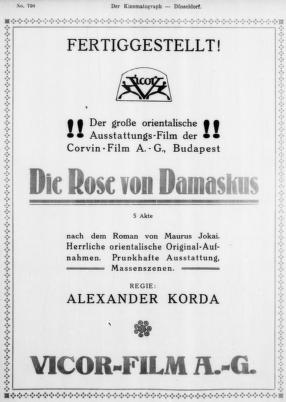 Thumbnail image of a page from Der Kinematograph
