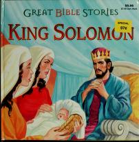 Cover of: King Solomon by Maxine Nodel