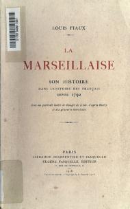 Cover of: La Marseillaise by Louis Fiaux