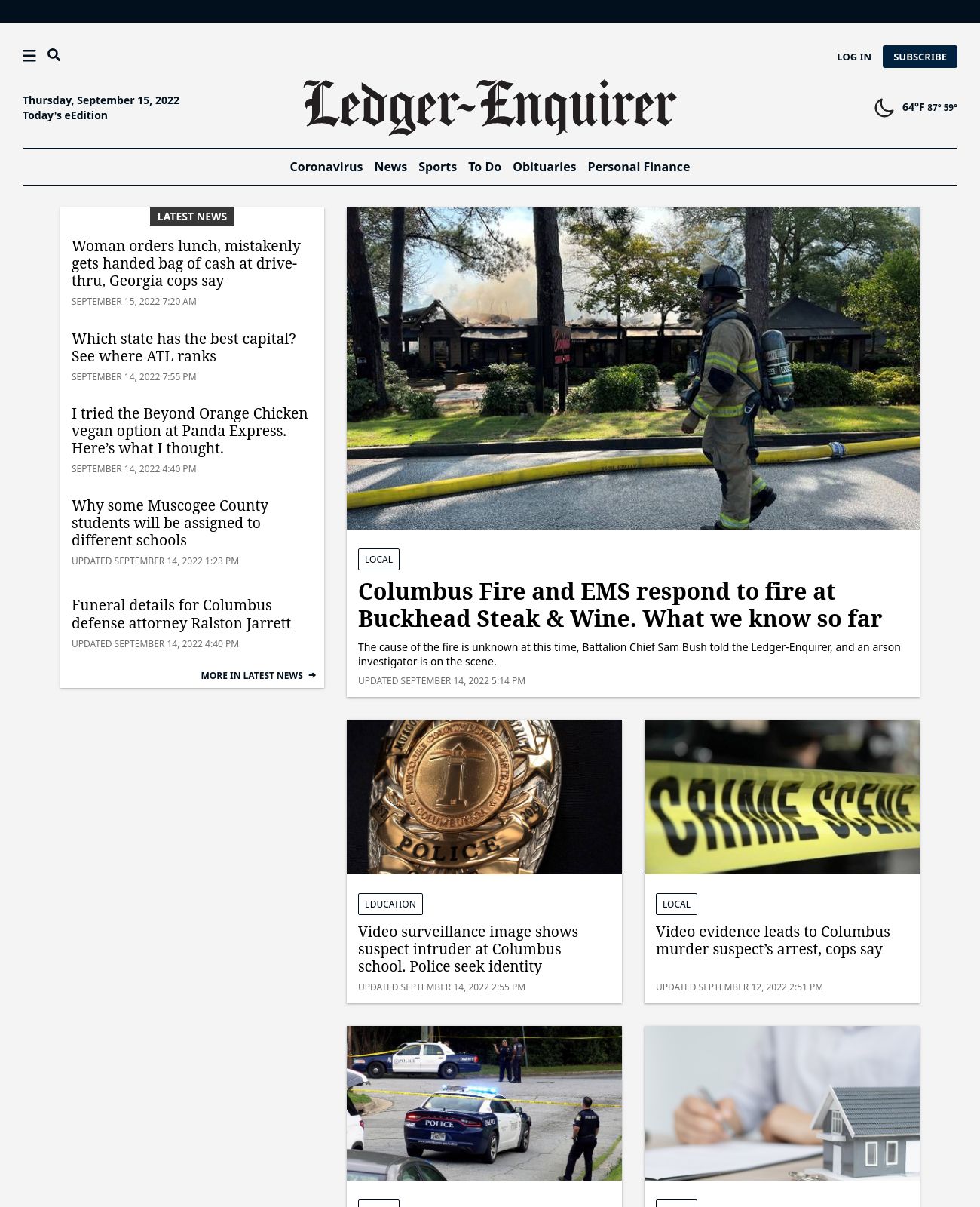 The Ledger-Enquirer at 2022-09-15 08:03:35-04:00 local time