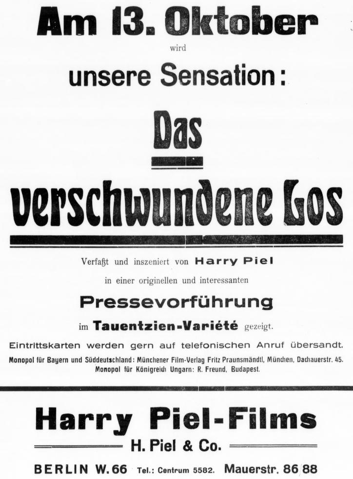 Lichtbild-Bühne (October 1915)