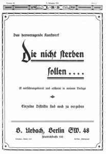 Thumbnail image of a page from Lichtbild-Bühne