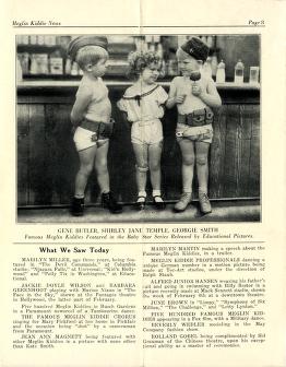 Thumbnail image of a page from Meglin Kiddie News