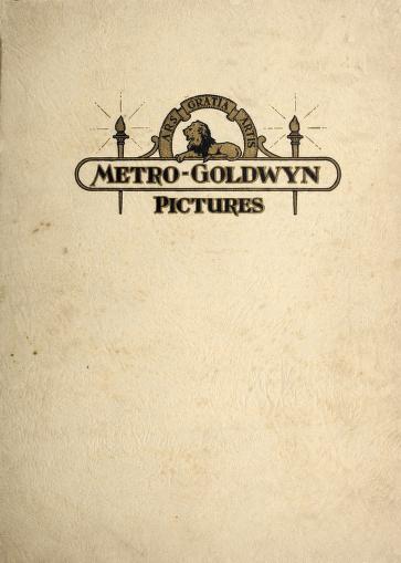 Thumbnail image of a page from Metro-Goldwyn Pictures Presentation Book (Australia)