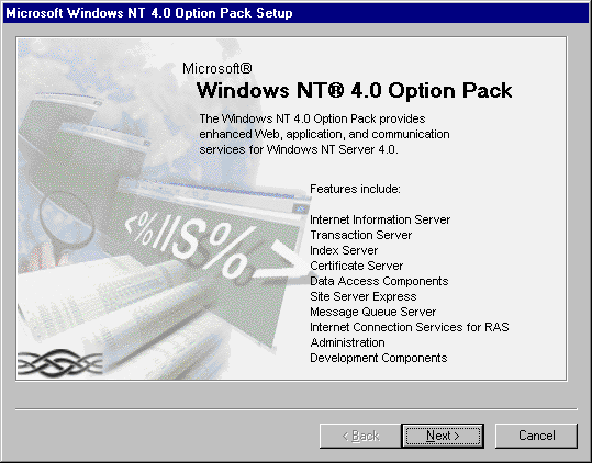 Microsoft Windows NT 4.0 Option Pack [X03-43891] : Microsoft 