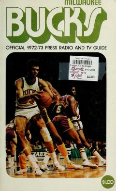 Cover of: Milwaukee Bucks 77/78 official press-radio-TV guide by William S. King
