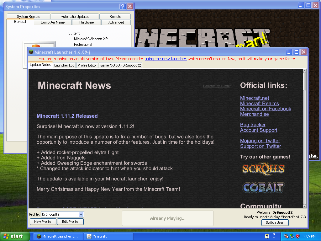Launcher download minecraft Downloading and