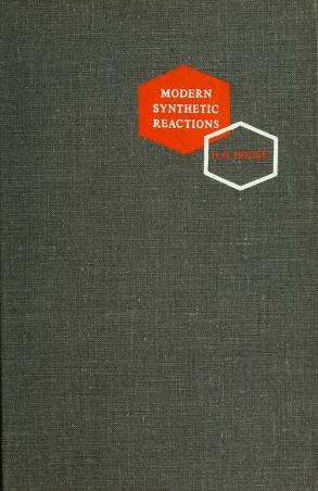 Cover of: Modern synthetic reactions by Herbert O. House