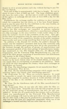 Thumbnail image of a page from Motion Picture Commission : hearings before the Committee on Education, House of Representatives, Sixty-third Congress, second session, on bills to establish a Federal Motion Picture Commission
