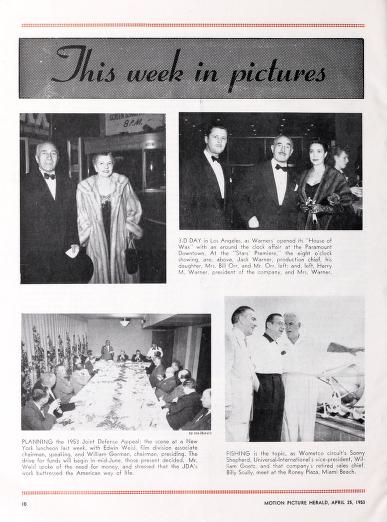 Thumbnail image of a page from Motion Picture Herald