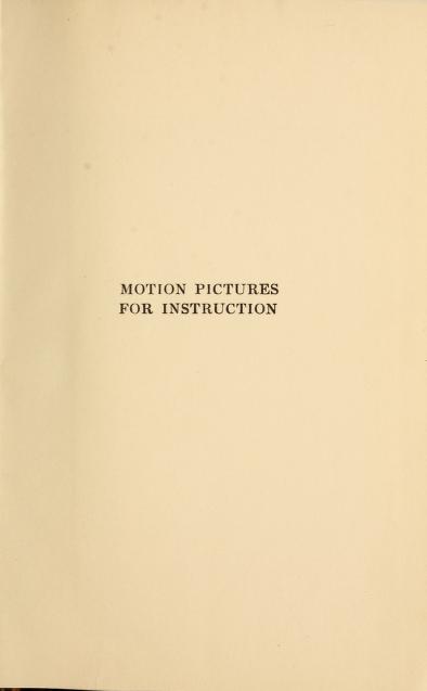 Thumbnail image of a page from Motion pictures for instruction