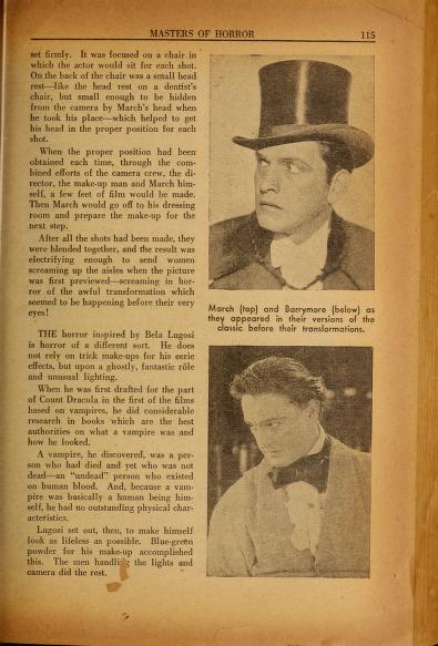 Thumbnail image of a page from Movie Action Magazine