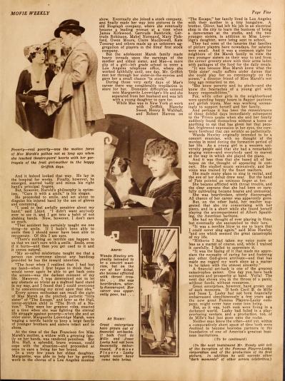 Thumbnail image of a page from Movie Weekly