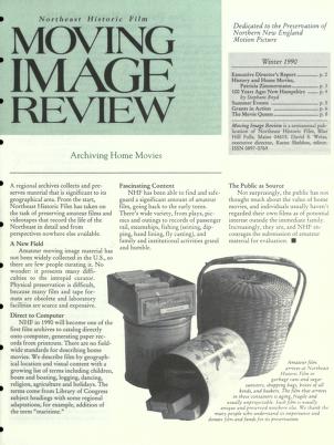Thumbnail image of a page from Moving image review