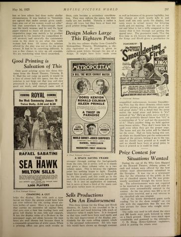 Thumbnail image of a page from The Moving picture world
