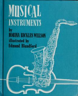 Cover of: Musical instruments. by Robina Beckles Willson
