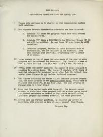 Thumbnail image of a page from Tape Network, 1950-1953 (1)