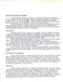 Thumbnail image of a page from NAEB Washington report collected documents