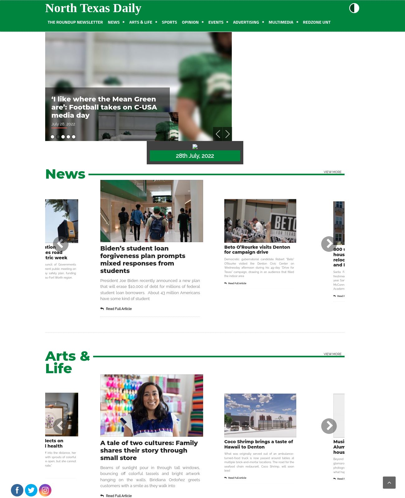 North Texas Daily at 2022-09-14 11:27:16-05:00 local time
