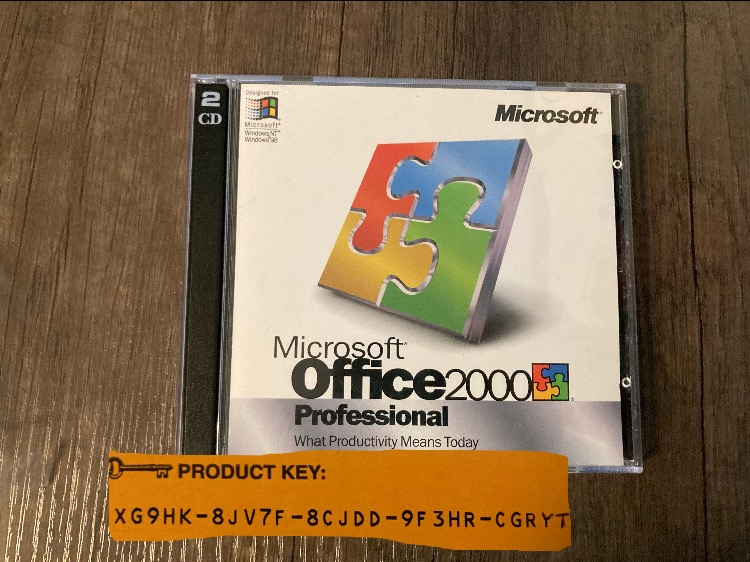 Microsoft Office 2000 Professional (With Key!) : Microsoft : Free 