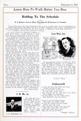 Thumbnail image of a page from Paramount Pep