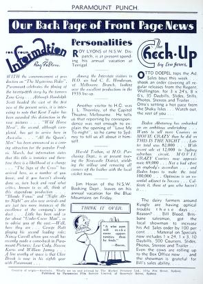 Thumbnail image of a page from Paramount Punch