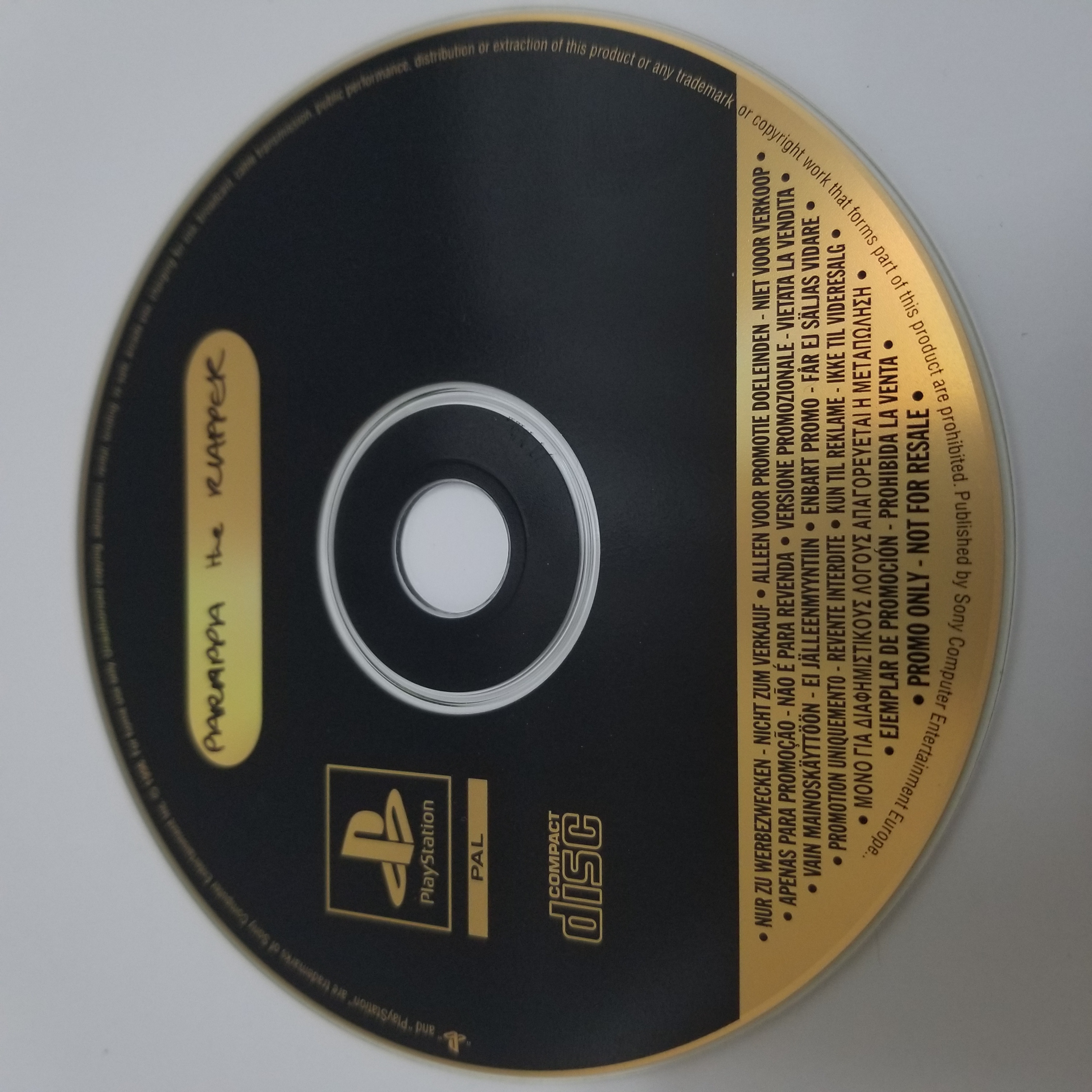 Parappa The Rapper CD-ROM Desktop Accesaries Digicube DTA Series