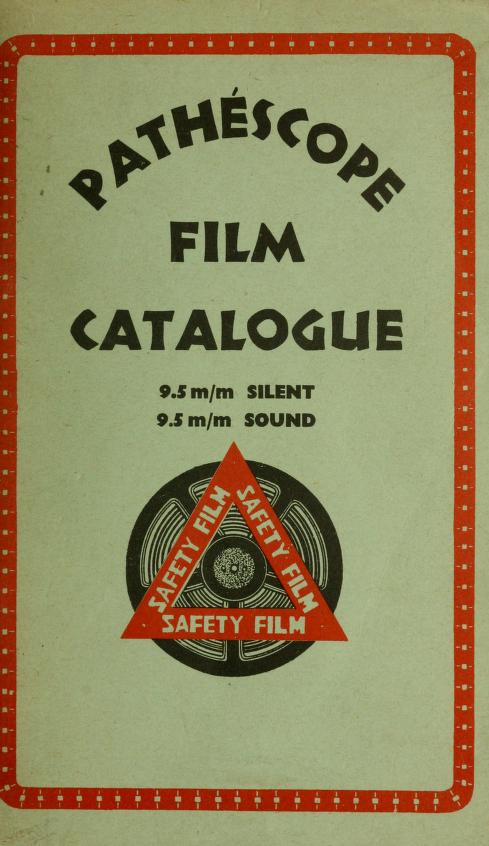 Pathéscope Film Catalogue 9.5mm [1941]