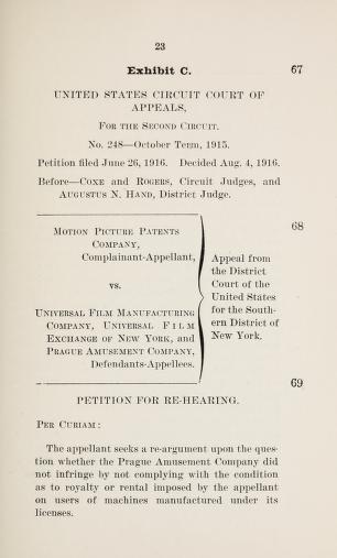 Thumbnail image of a page from Petition for writ of certiorari to the Circuit Court of Appeals for the Second Circuit and brief in support thereof