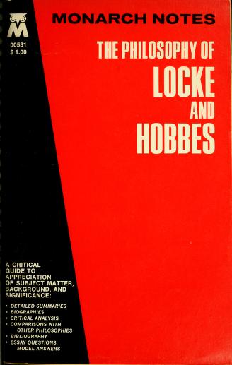 Cover of: The philosophy of Locke and Hobbes by Sugwon Kang
